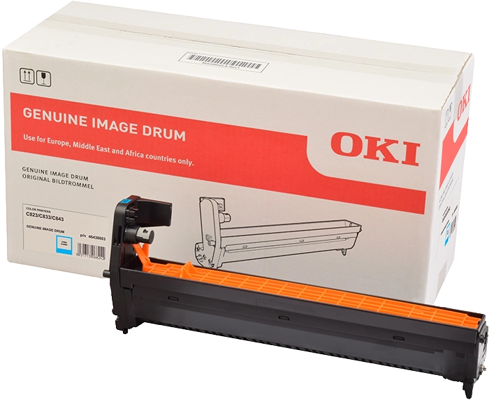 OKI 46438003 Tambour d'image Cyan (C833/843)