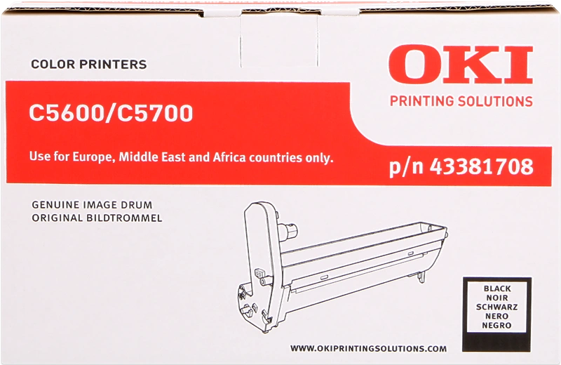 OKI 43381708 Tambour d'image Noir(e) (C5600/5700)
