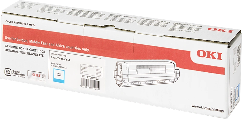 OKI 47095703 Cyan Toner