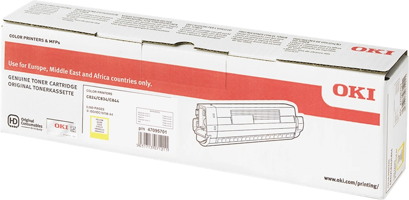 OKI 47095701 Jaune Toner