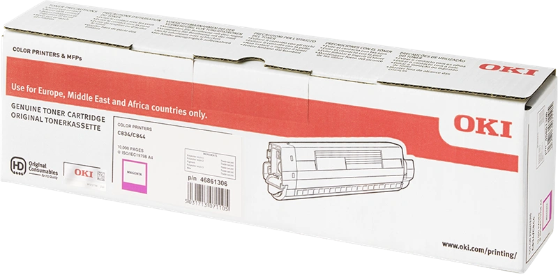 OKI 46861306 Magenta Toner