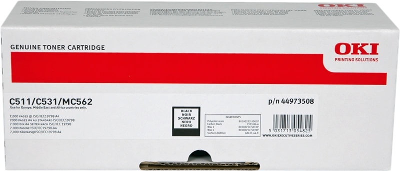 OKI 44973508 Noir(e) Toner