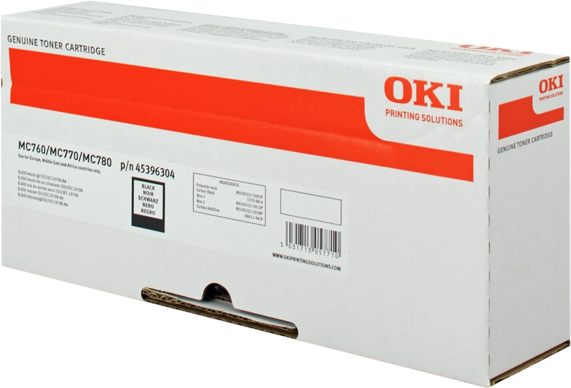 OKI 45396304 Noir(e) Toner