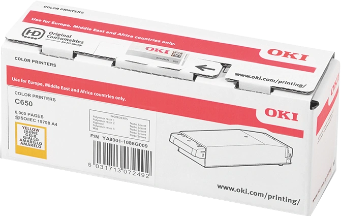 OKI 09006129 Jaune Toner