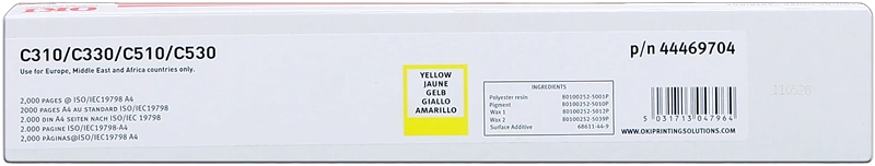 OKI 44469704 Jaune Toner