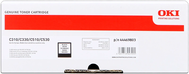 OKI 44469803 Noir(e) Toner