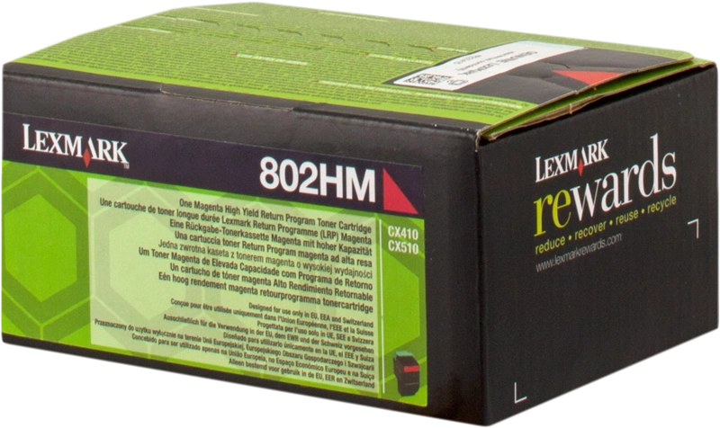 Lexmark 802HM Magenta Toner (80C2HM0)