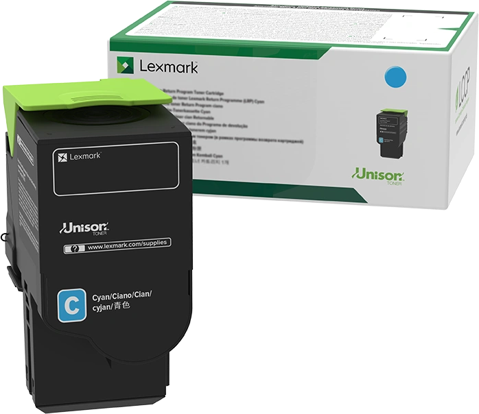 Lexmark 78C20C0 Cyan Toner (CS/CX421)