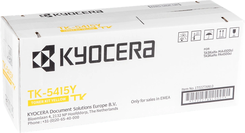 Kyocera TK-5415Y Jaune Toner (1T02Z7ANL0)