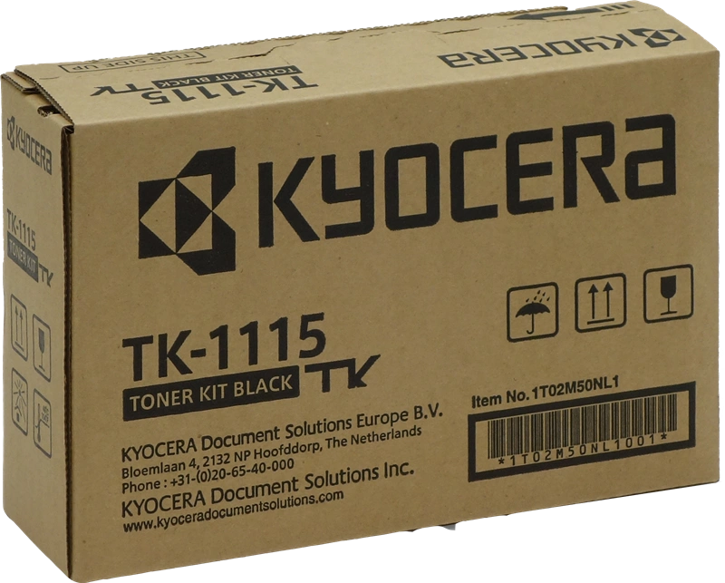 Kyocera TK-1115 Noir(e) Toner (1T02M50NL0)