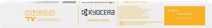 Kyocera TK-8615Y Jaune Toner (1T0C2LANL1)