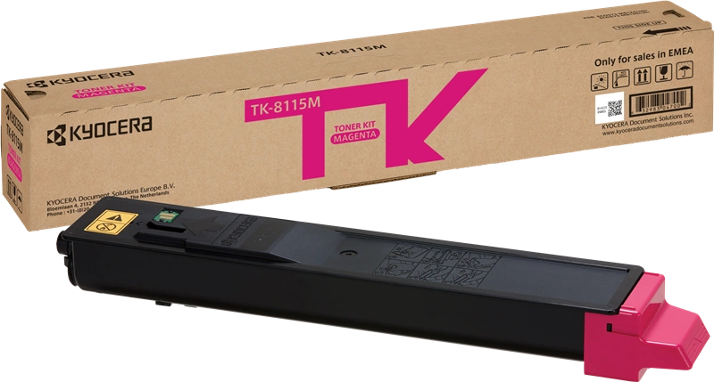 Kyocera TK-8115M Magenta Toner (1T02P3BNL0)