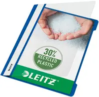 LEITZ Chemise à lamelle Standard, A5, en PP, bleu