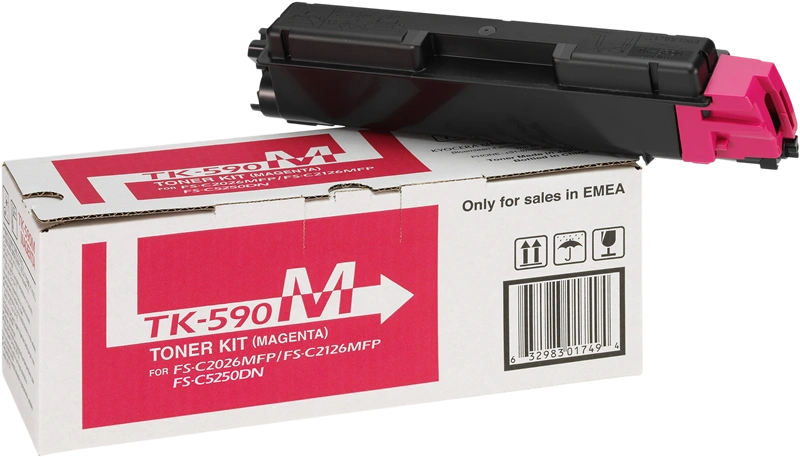 Kyocera TK-590m Magenta Toner (1T02KVBNL0)