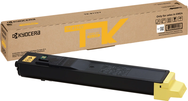 Kyocera TK-8115Y Jaune Toner (1T02P3ANL0)