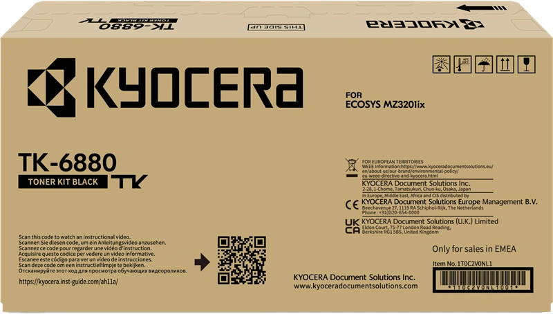 Kyocera TK-6880 Noir(e) Toner (1T0C2V0NL1)