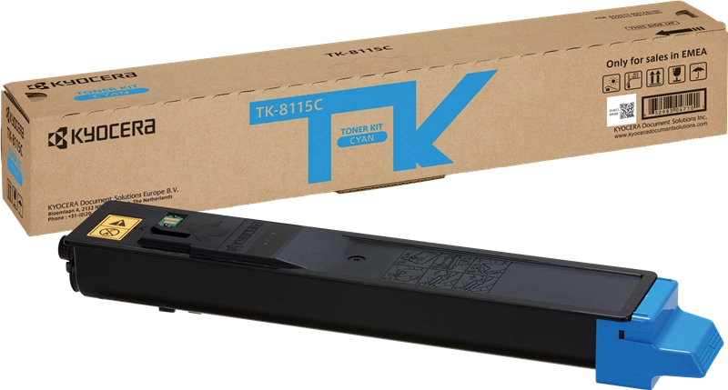 Kyocera TK-8115C Cyan Toner (1T02P3CNL0)