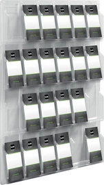 helit Porte-brochures mural "the clearly", transparent