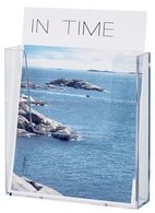 helit Porte-brochures mural "the help wall", A5, transparent