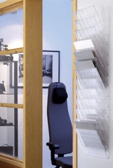 DURABLE Porte-brochures mural "FLEXIBOXX 12", A4