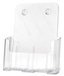 deflecto Porte-brochures, incliné, 1/3 A4 portrait