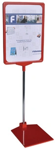 FRANKEN Porte-infos / support prix, A4, bleu