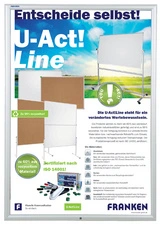 FRANKEN Cadre porte-affiches Security, A0, cadre 32 mm
