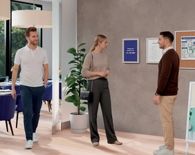 FRANKEN Cadre porte-affiche PRO Security, A3, verrouillable