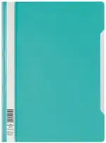 DURABLE Chemise à lamelle, A4, en PP, turquoise